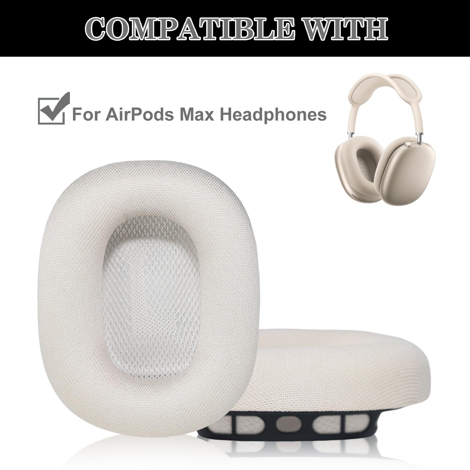 Amazon.co.jp: Aiivioll アップグレード AirPods Max イヤークッション