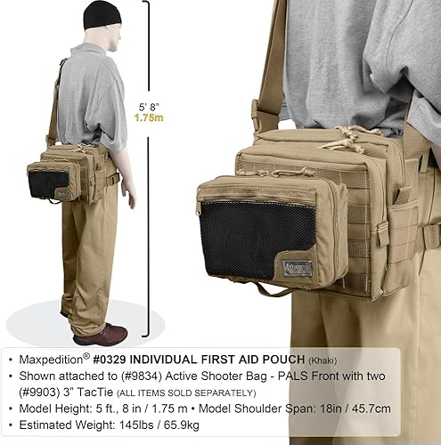 Miniatura 7 de Maxpedition Gear Bolsa individual de primeros auxilios