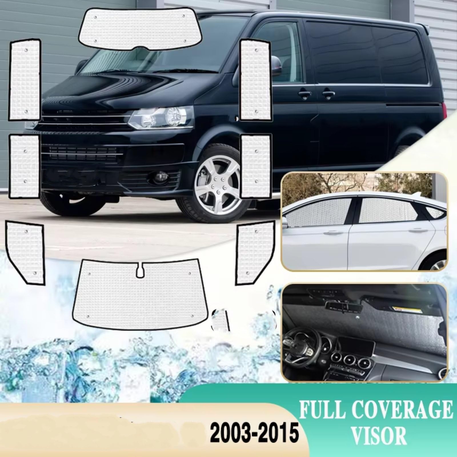 Protege Pare Brise Givre Pour VW T5 T6 Transporter Multivan Caravelle