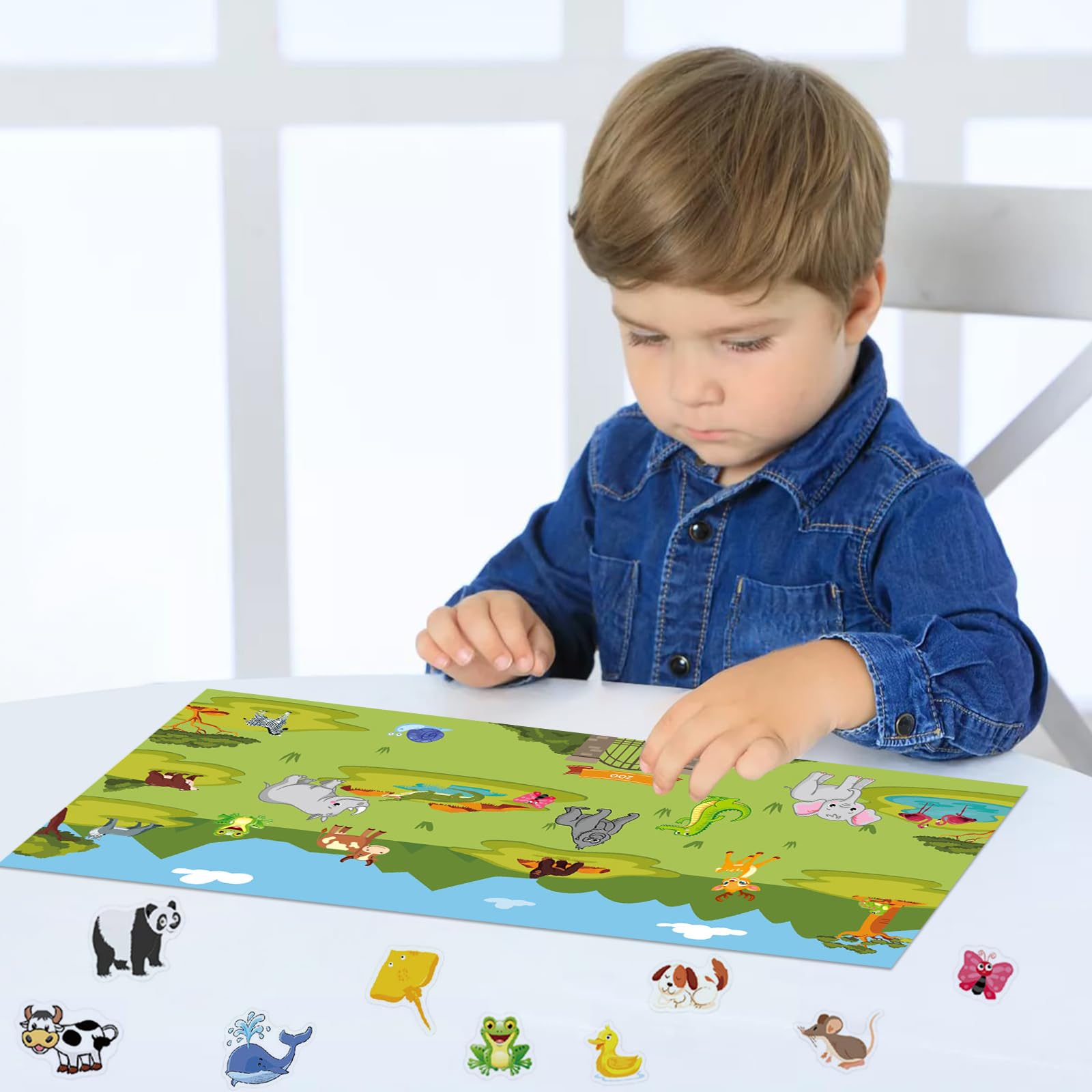 Libros De Pegatinas Reutilizables Benresive Para Niños De 2 | Cuotas
