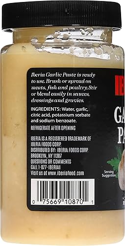 Miniatura 5 de Iberia Pasta de ajo, 8 onzas