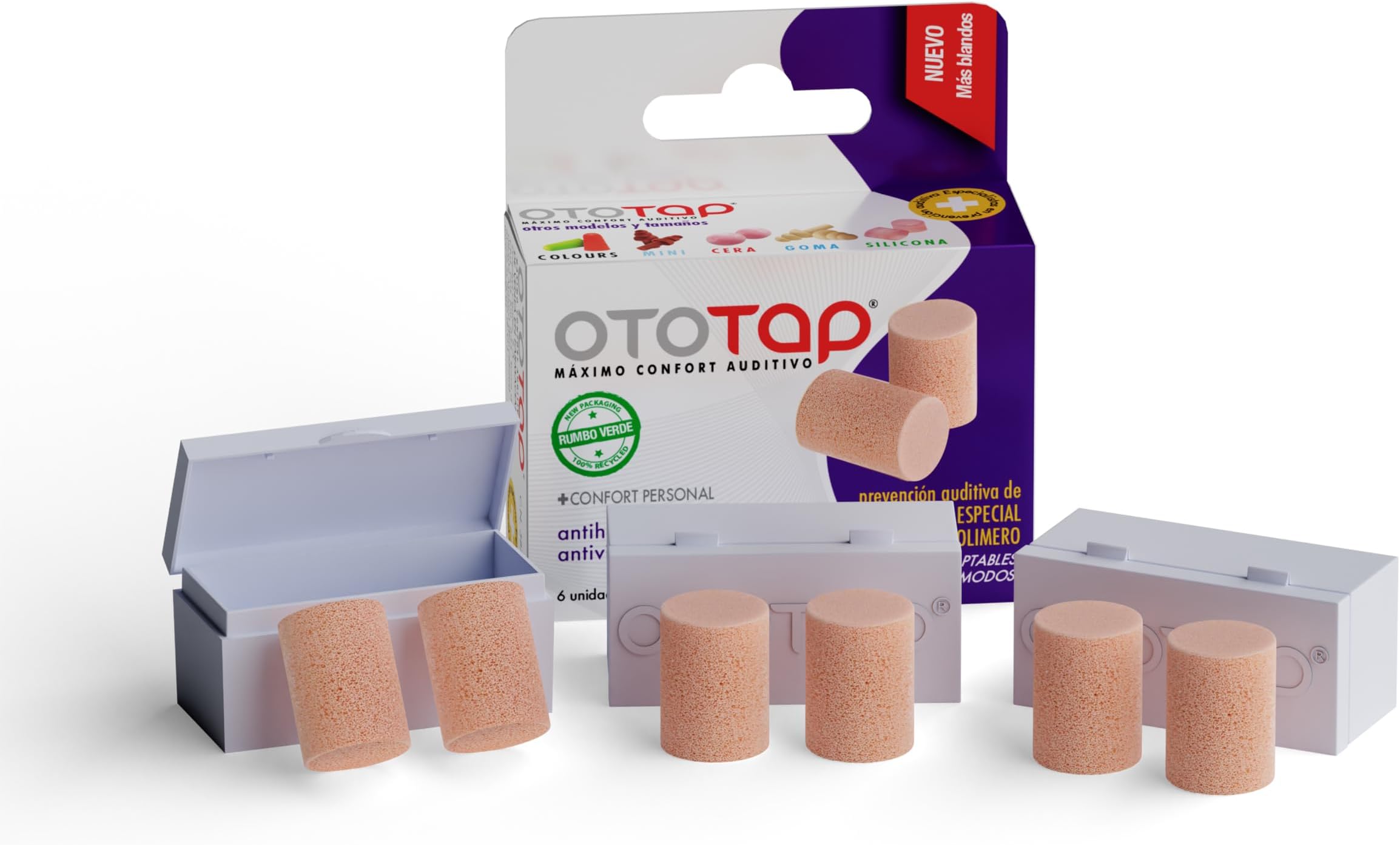 Eurolab – OTO-TAP Foam 6 Units