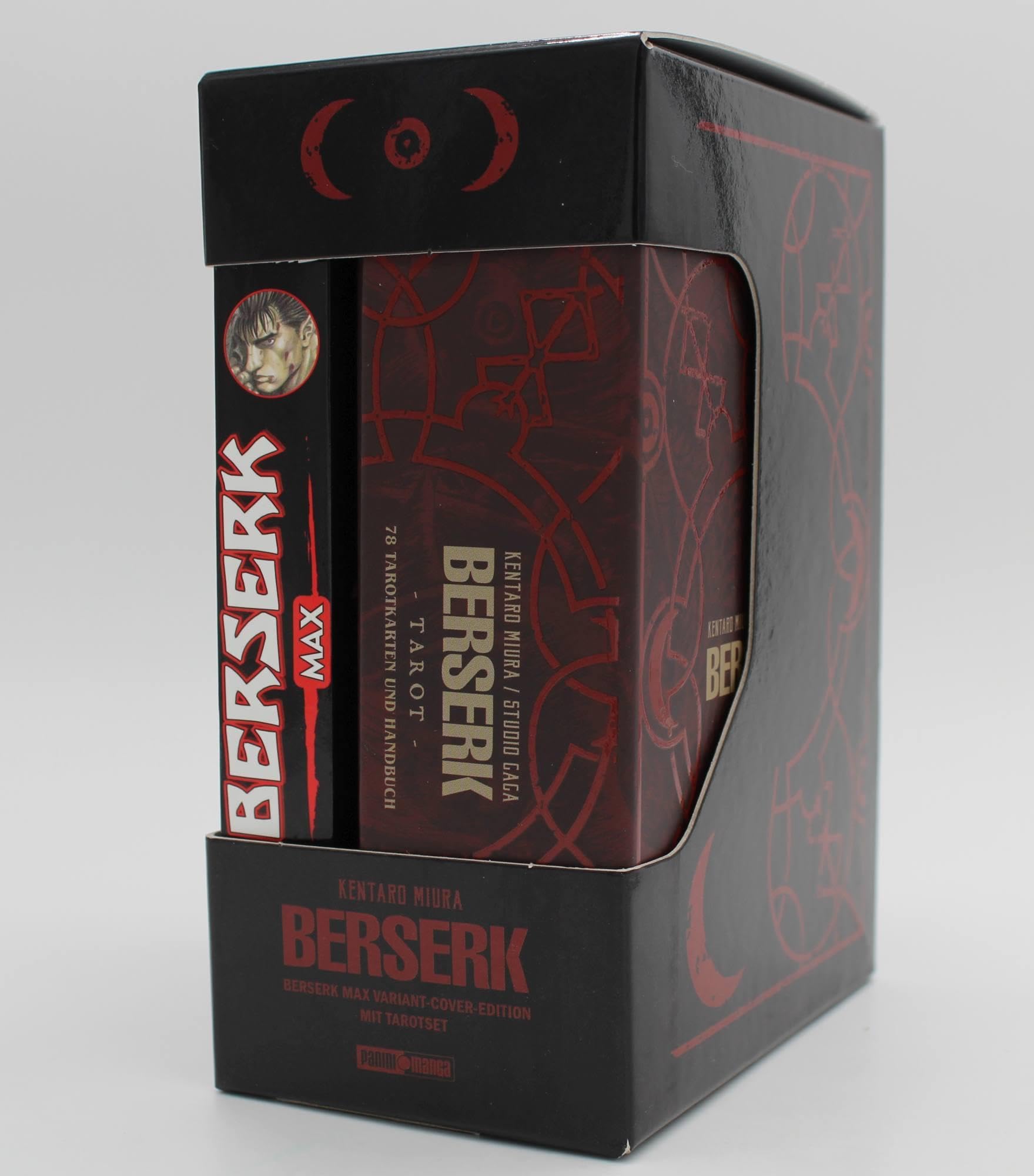 Berserk Max 21 - Tarot-Edition: Das actiongeladene und genredefinierende Dark-Fantasy-Epos von Kentaro Miura mit exklusivem Tarot-Set
