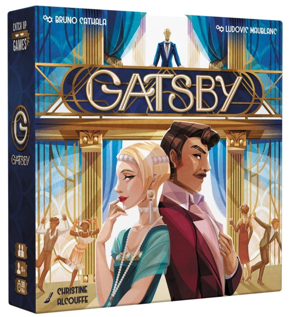 Hachette Board Games UK Gatsby Jeu de société 2 joueurs à partir de 10 ans