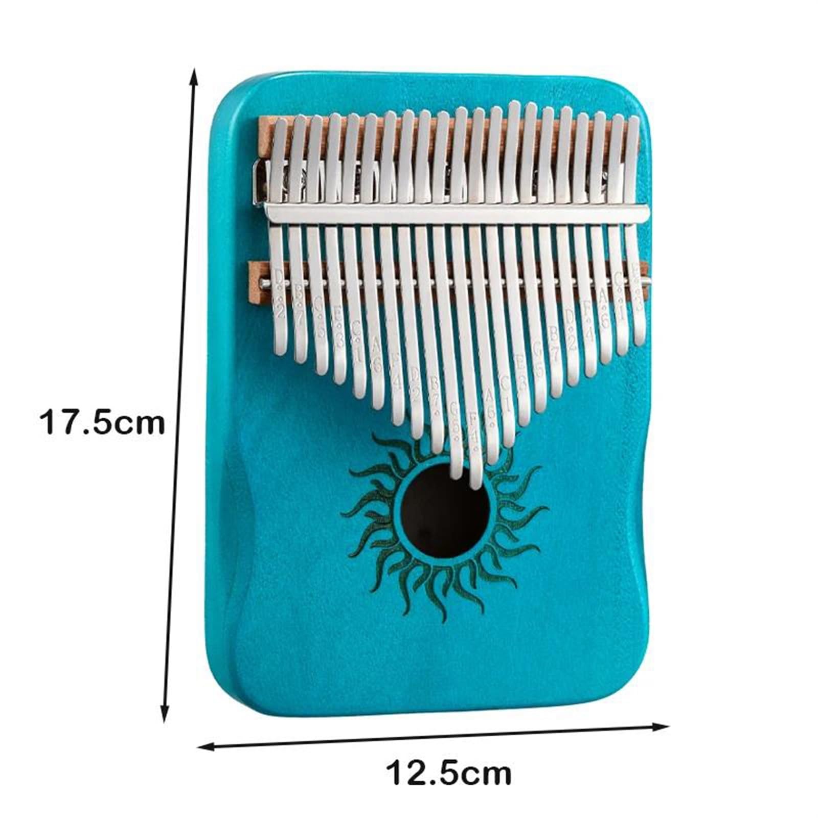 Kalimba 17 21 Klawisze Kalimba Finger Piano W Pełni Lite Drewno Fornirowane Drewno Klonowe Profesjonalne Pianino Kciukowe Instrument Muzyczny(B21)