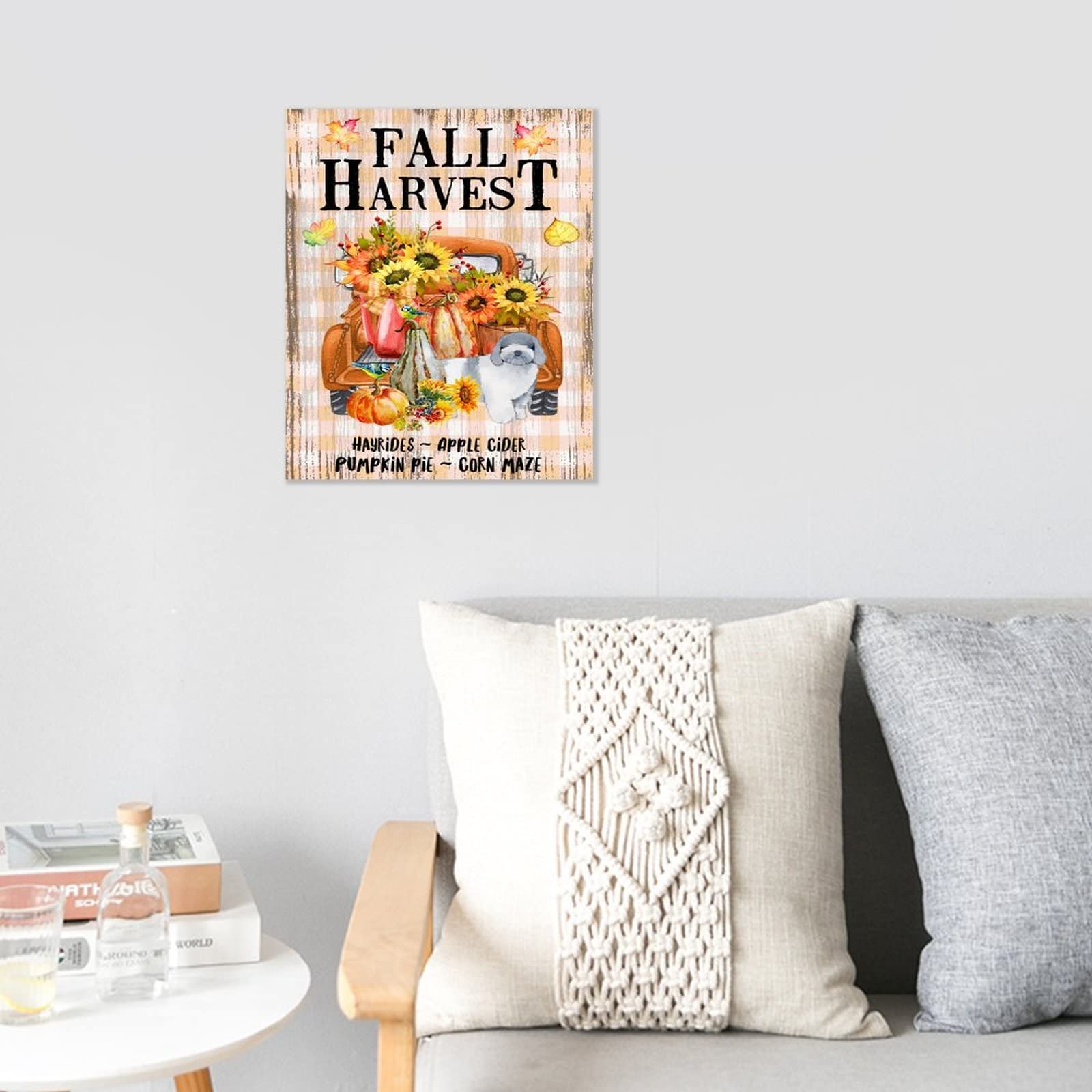 Targa Decorativa Da Parete Con Corda – Cartello In Legno Per Soggiorno E Camera Da Letto, Decorazione Murale Positiva, Modello 494