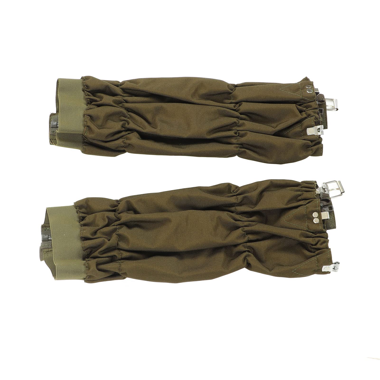 Changor Polainas de Entrenamiento Cremallera con Hebilla Automática Ajustable Transpirable Dureza Fuerte Adherencia Fuerte para Montañismo