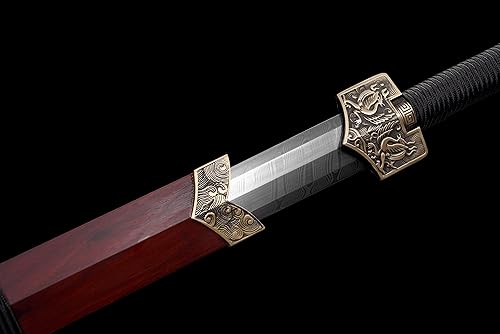 Miniatura 4 de JIHPEN Katana, Katana china Damasco