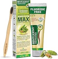 Vista 13 de BENTODENT PASTA DE DIENTES Pasta de dientes blanqueadora de arcilla bentonita y carbón activado - Pasta de dientes blanqueadora natural, sin flúor