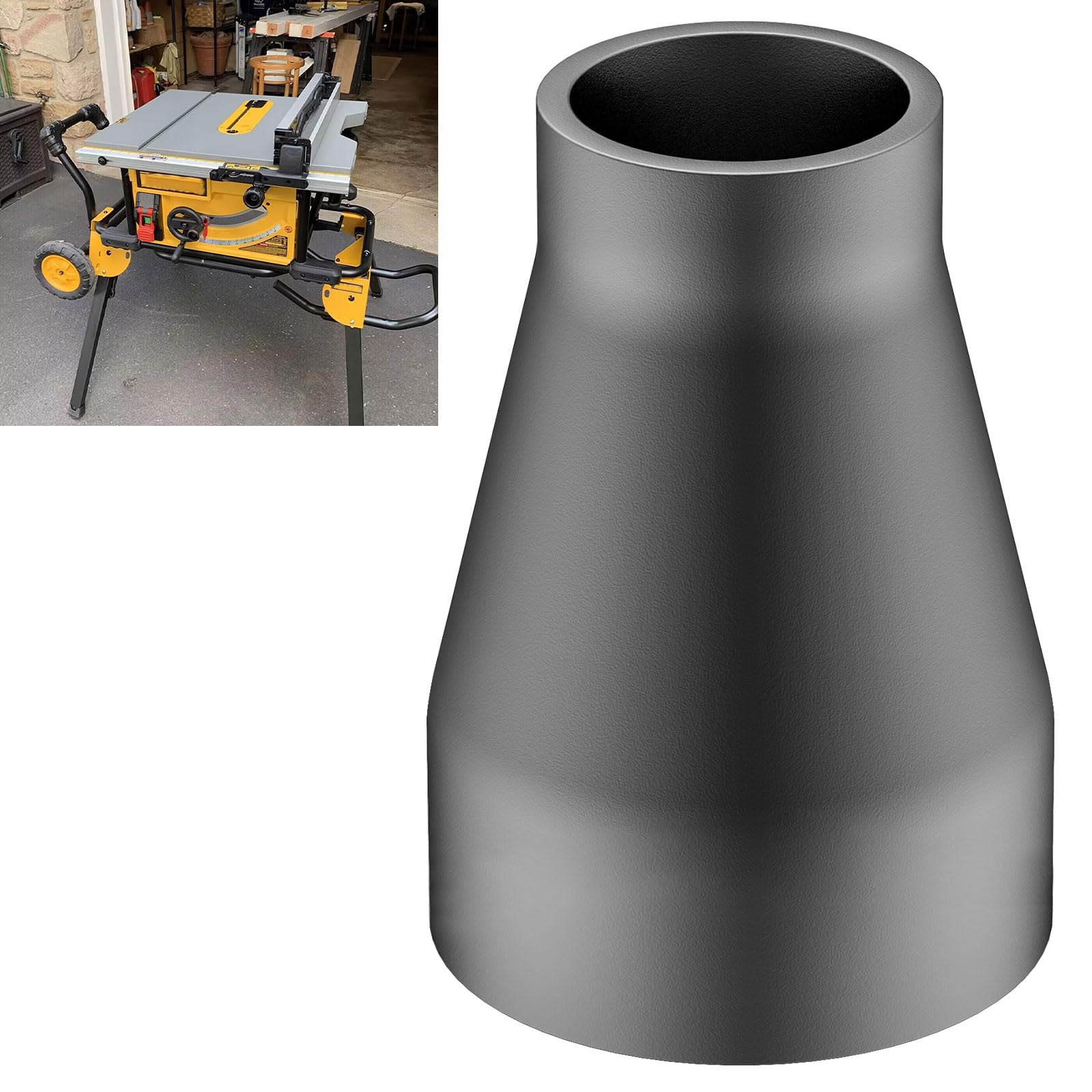 Table Saw Vacuum Adapter 2 1/2