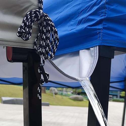 10 Ft Canopy Rain Gutter for Pop Up Canopy, Tent