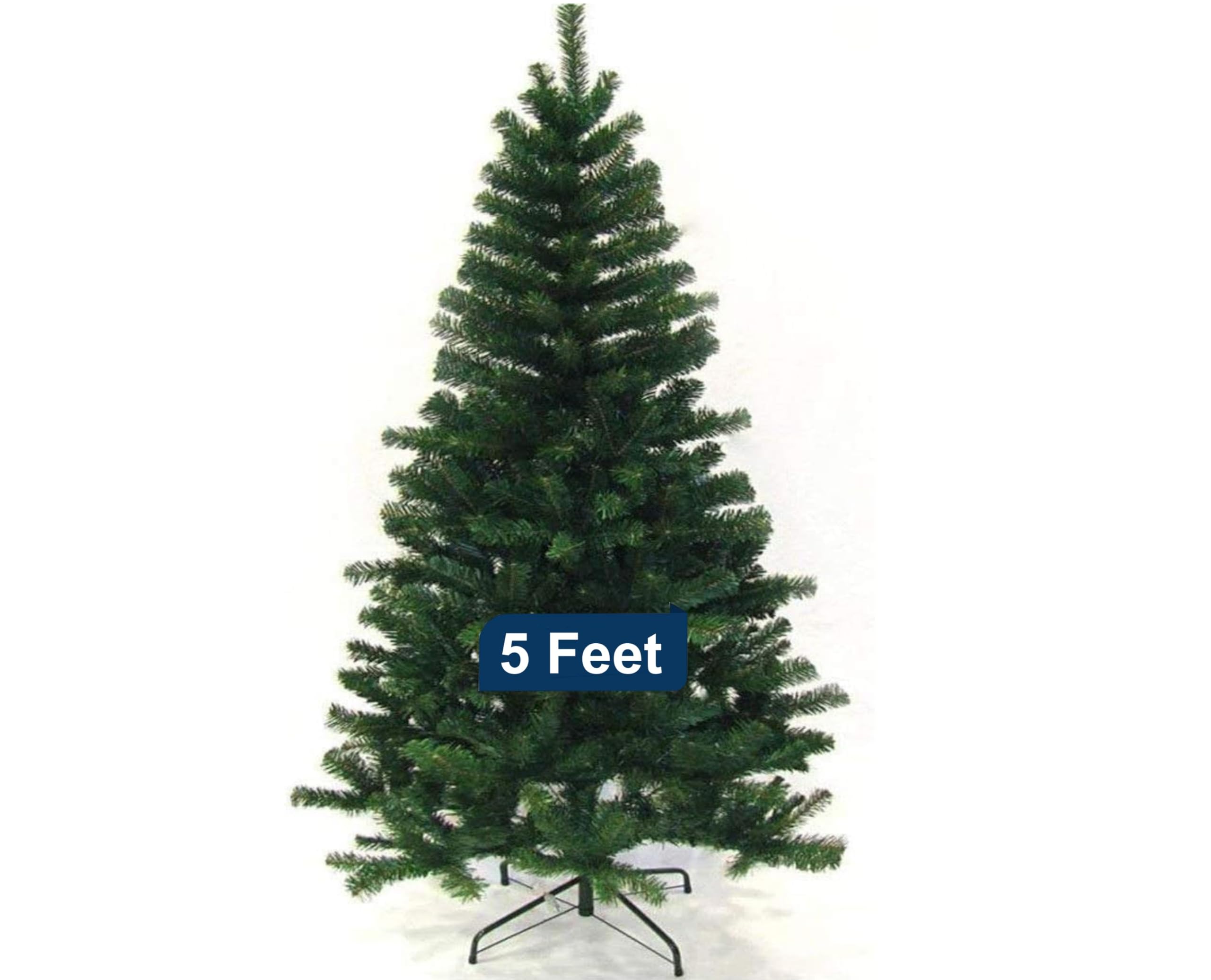 Classic Artificial Realistic Natural Branches Pine Christmas Tree Xmas Green-Unlit 4FT, 5FT, 6FT,7FT