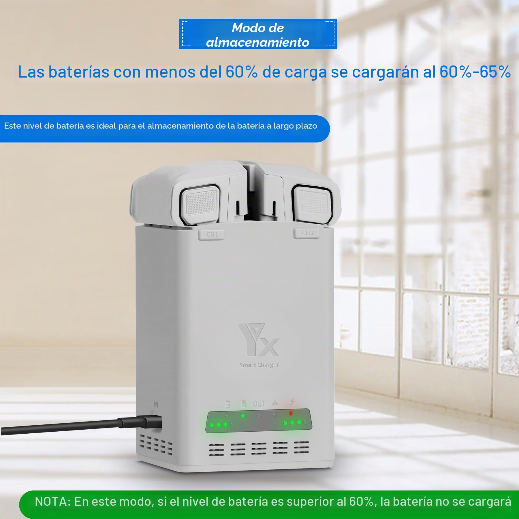 Cargador de batería bidireccional de 65 W con carga de almacenamiento para DJI Mini 5 4 3 Pro Drone, hub de carga dual, accesorios de carga rápida de dos baterías