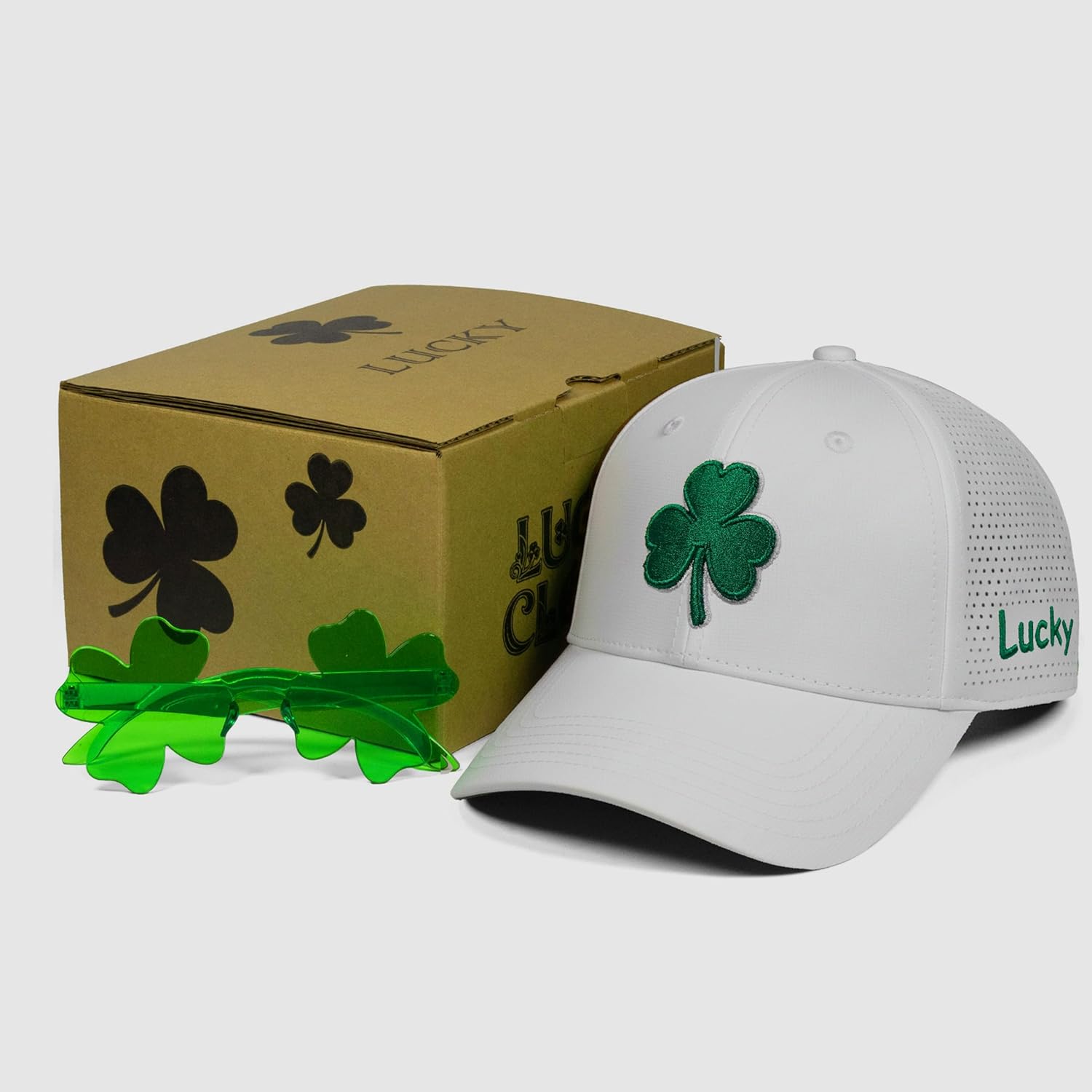 St Patricks Day Hat for Men Women, Saint Pattys Lucky Shamrock Trucker Hat,Irish Gifts Accessories - Image 2