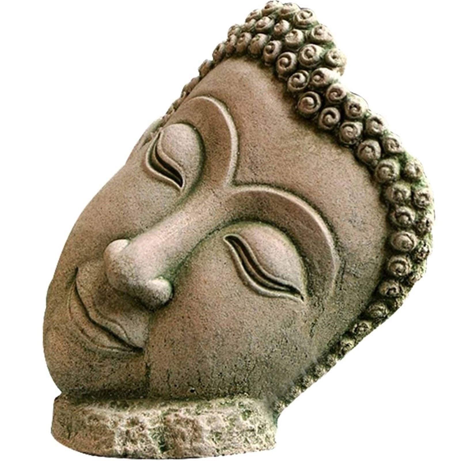 Statua decorativa di Buddha, scultura di sabbia artigianale, ornamento dec