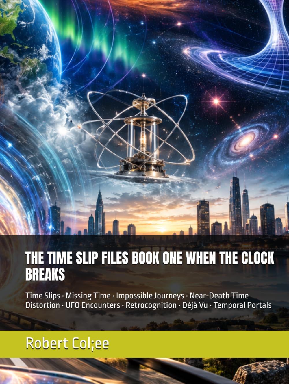 THE TIME SLIP FILES BOOK ONE WHEN THE CLOCK BREAKS: Time Slips • Missing Time • Impossible Journeys • Near-Death Time Distortion • UFO Encounters • Retrocognition • Déjà Vu • Temporal Portals