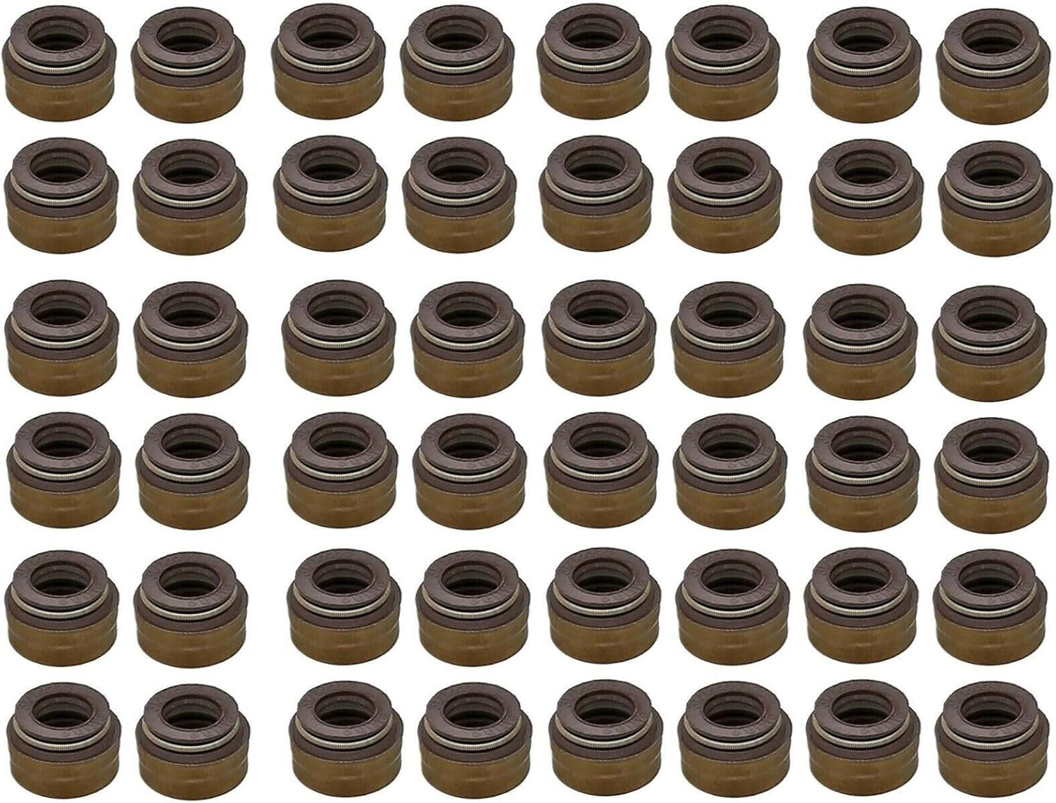 Replacement Set Of 12 Valve Stem Seals Kit 712.190 for W129 R230 SL600 Base 2000-2002 Mechanics Choice for Mercedes-Benz