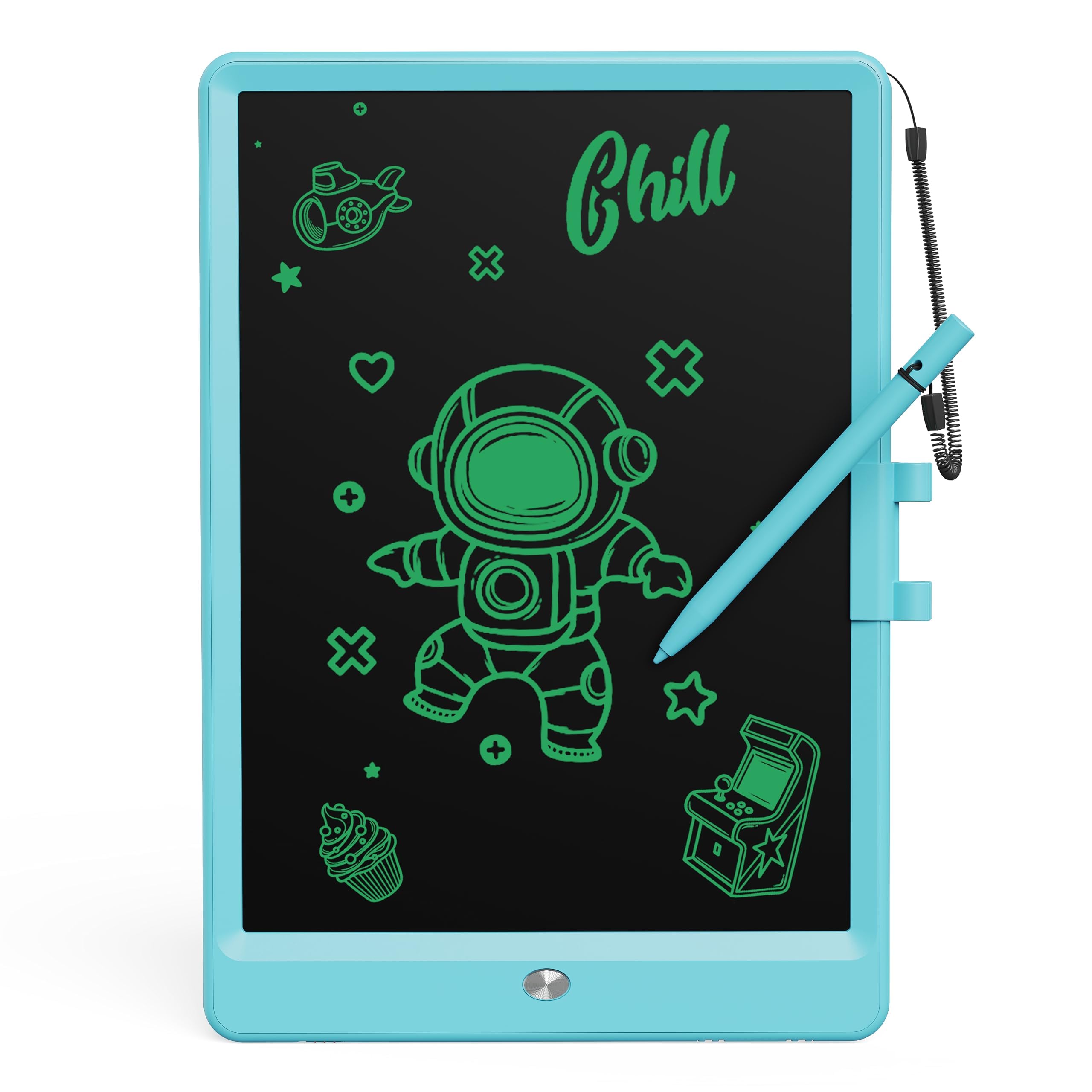 bravokids 10 Inch LCD Writing Tablet for Kids Erasable Drawing Tablet for Toddlers Doodle Board for Boys Learning
