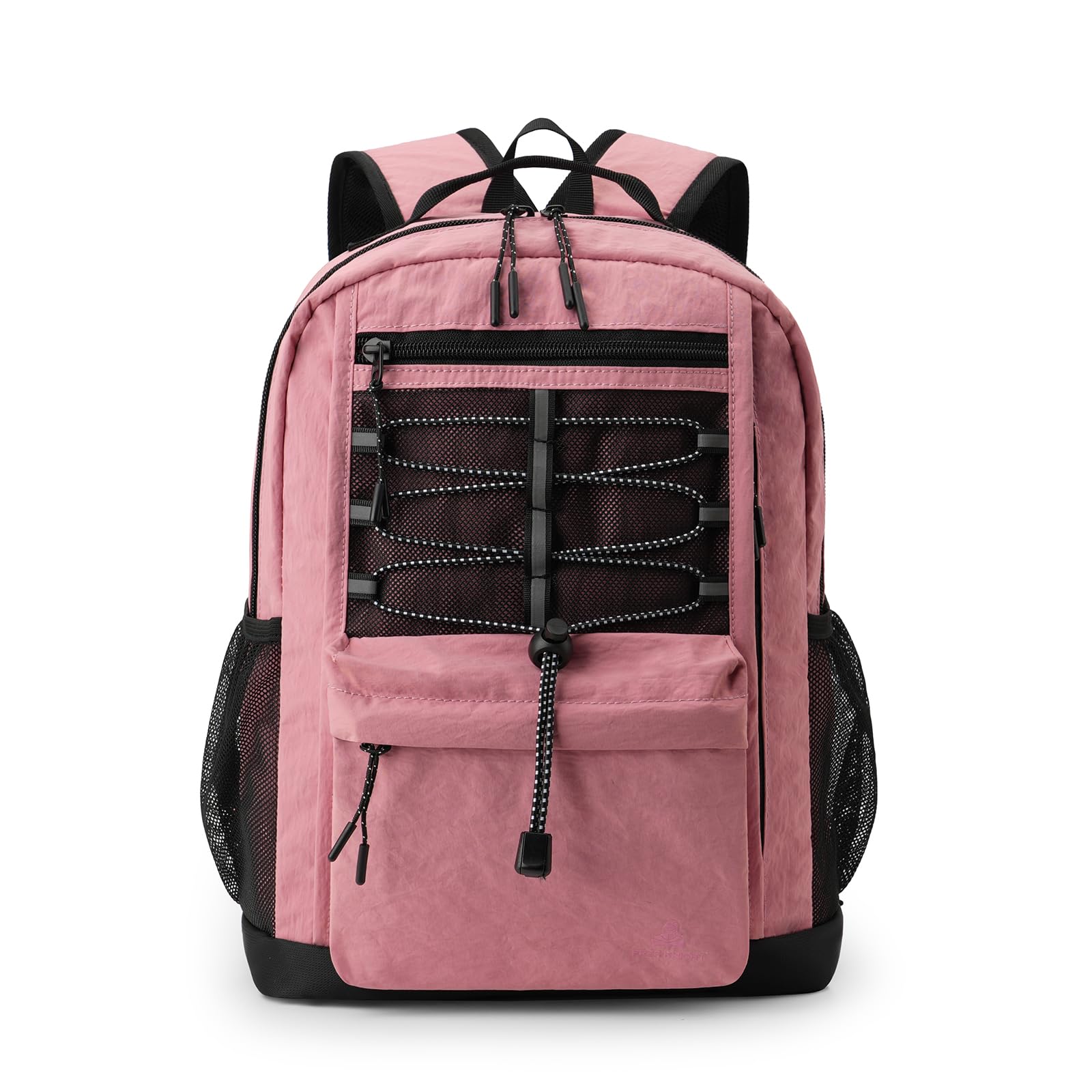 10L Small Size Casual Backpack for Kids Girls Boys Ages 3-9, Mini Waterproof Outdoor Sport Travel Hiking Camping Daypack (Light Pink)