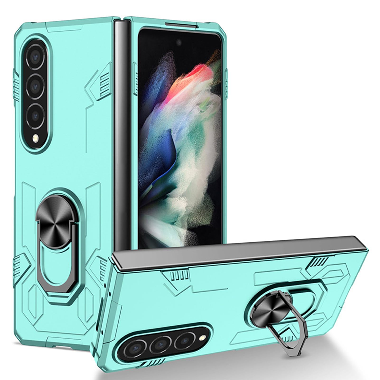 Coque antichoc Samsung Galaxy Z Fold 7 rigide mate bronze - 8
