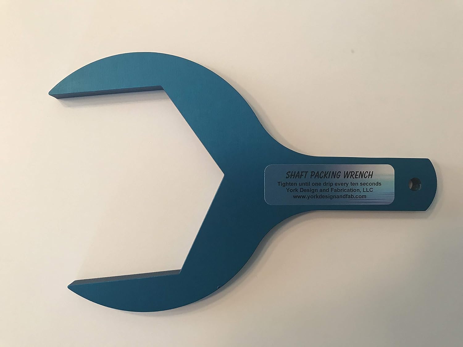 33/4" Shaft Packing Wrench for "Rudder" Stuffing Box