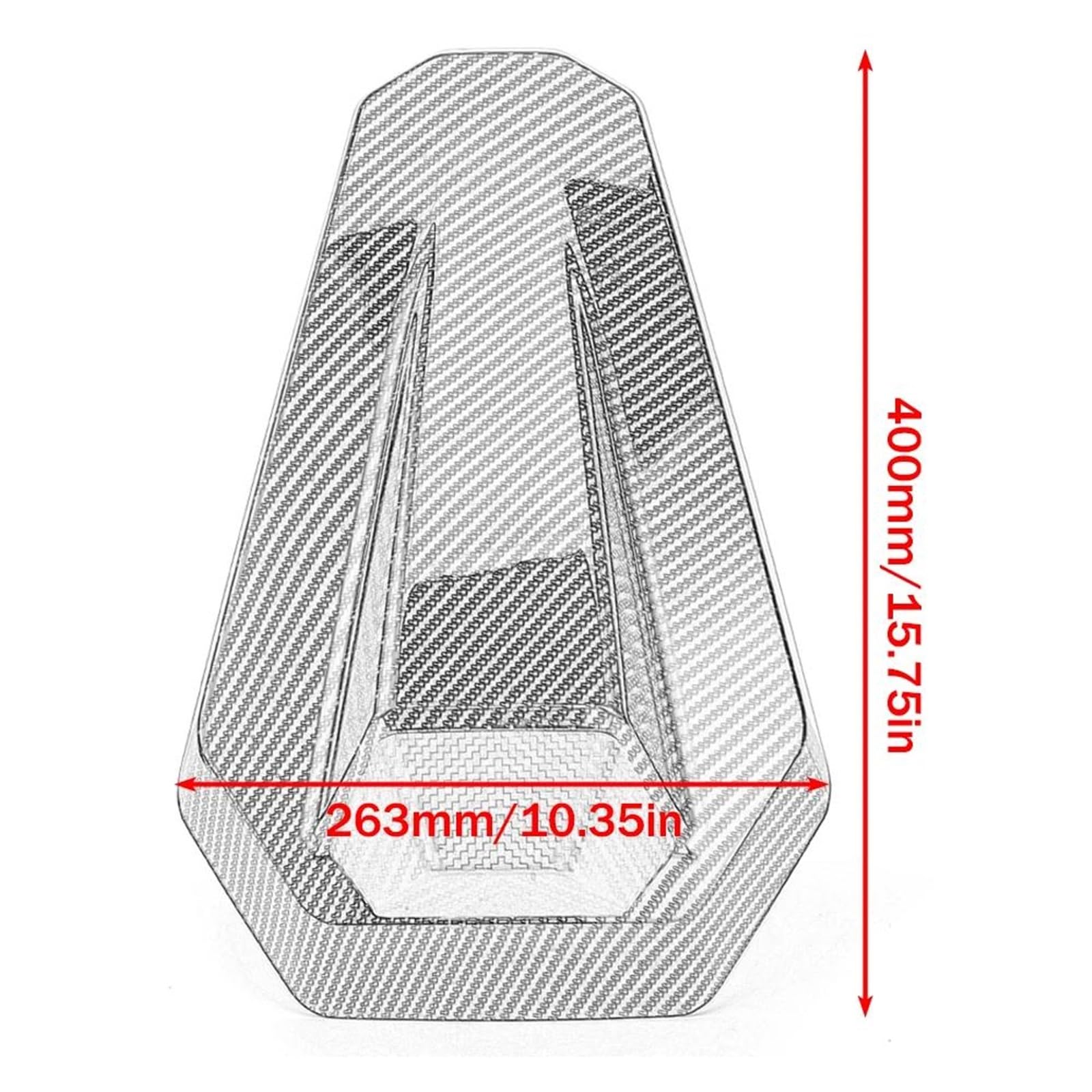 Moto Siège Arrière Capot Couvercle Siège Arrière Moto Capot Carénage pour Duke 390 125 250 2017-2025 pour Duke125 pour Duke390 pour Duke250 2024 Carénage Arrière(F 2017-2023)