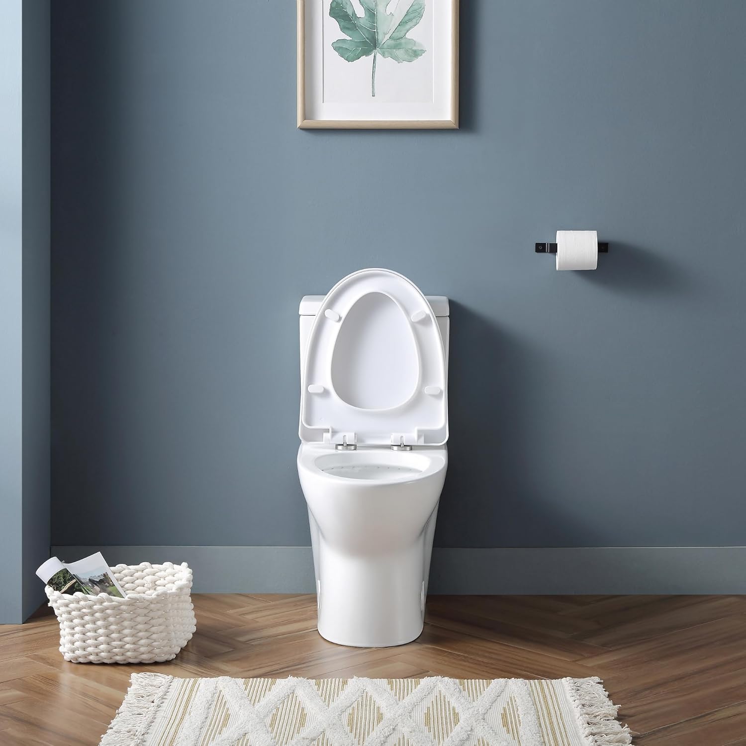 OVE Decors Beverly Two-Pieces Elongated Toilet White 2-Piece Toilet White