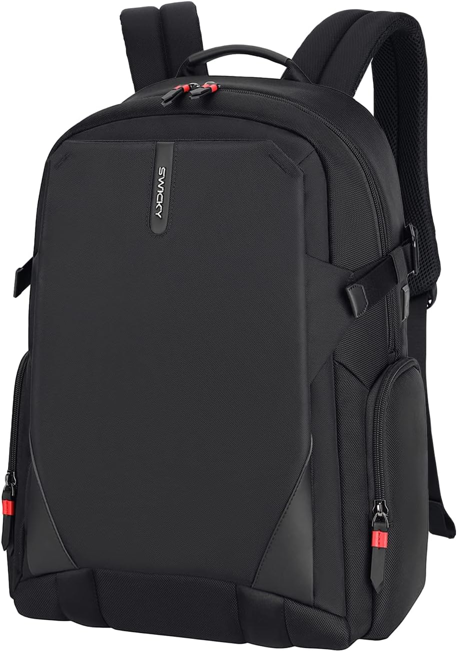 SWICKY 88099 Handgepäck-Rucksack, wasserabweisend, USB-Anschluss mit ...