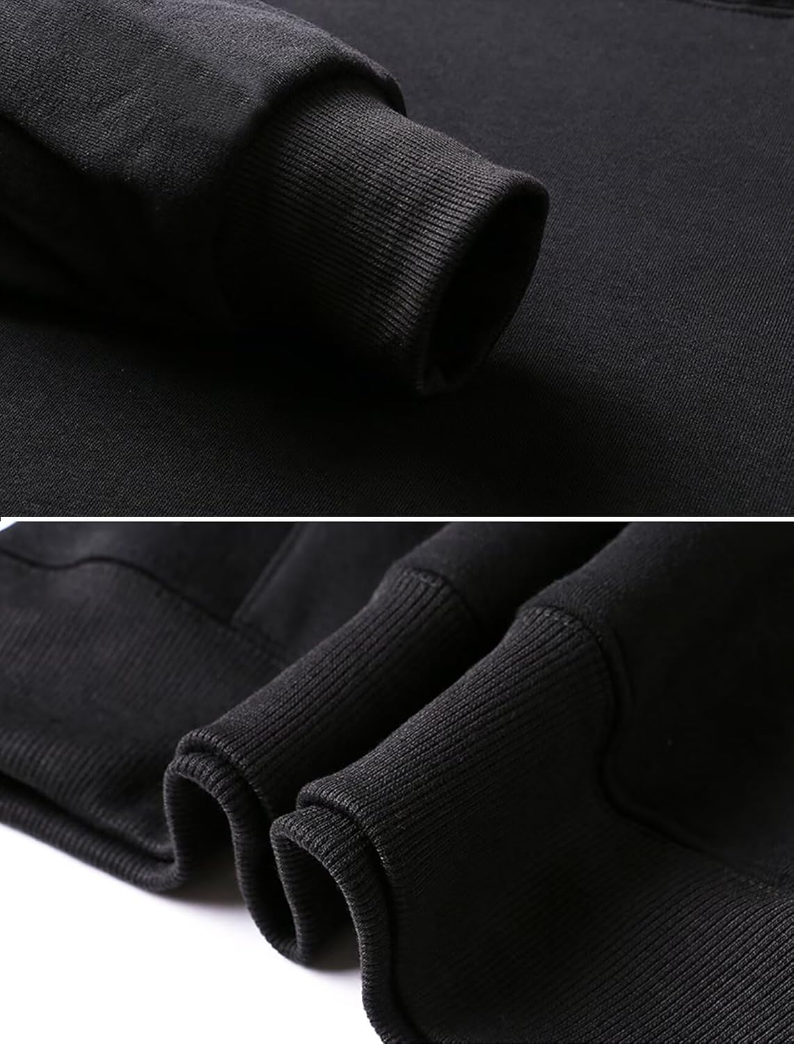 babyhealthy Unisex Hoodies Tracksuit Sweatsuit Sweatshirt and Sweatpant for Women Men 2 Piece Sets Pullover Sweater