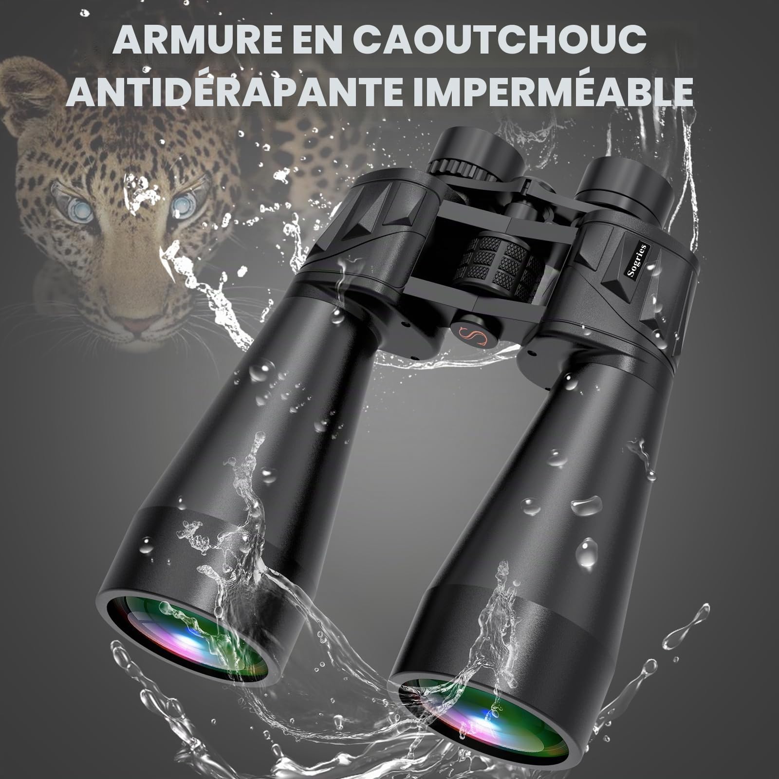 Jumelles Haute Puissance 18x70 pour Adultes - Jumelles d'Extérieur et d'Astronomie à Grande Ouverture pour Observation à Longue Distance avec Adaptateur pour Smartphone et Trépied