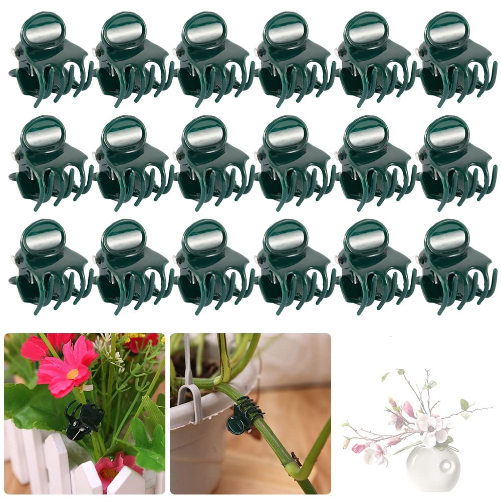 Amazon | Shuiling 誘引クリップ 小 園芸クリップピンチ 100個入り