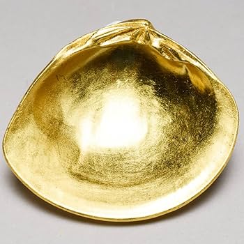 Amazon.co.jp: 平安島津豊泉菊置上貝香合共箱茶道具置上菊内金箔