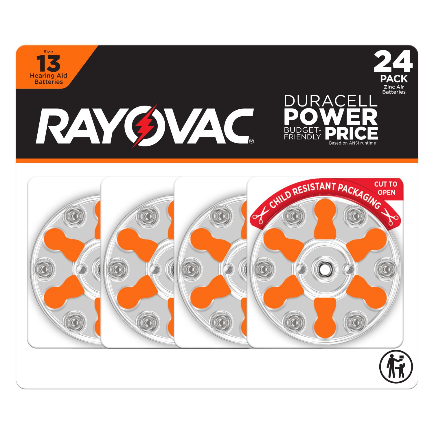 Rayovac NEW / Orange Tab / Standard Batteries & Chargers
