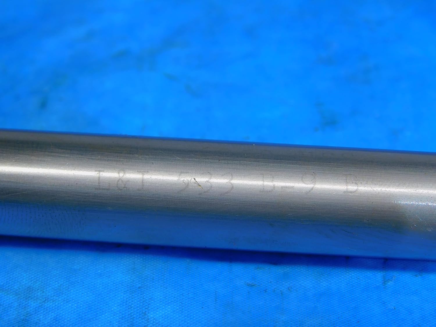 L&I .6101" O.D. HSS Chucking Reamer 9/16 Shank 8 Flute 2 3/4 LOC 9" OAL 5/8 .625 - JP0430AP1