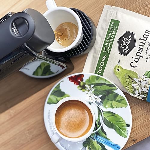 Miniatura 7 de Cafe Quindio Cápsulas de café biodegradablescápsulas 0.19 oz, café tostado árabe colombiano, café de un solo estado, compatible con máquinas