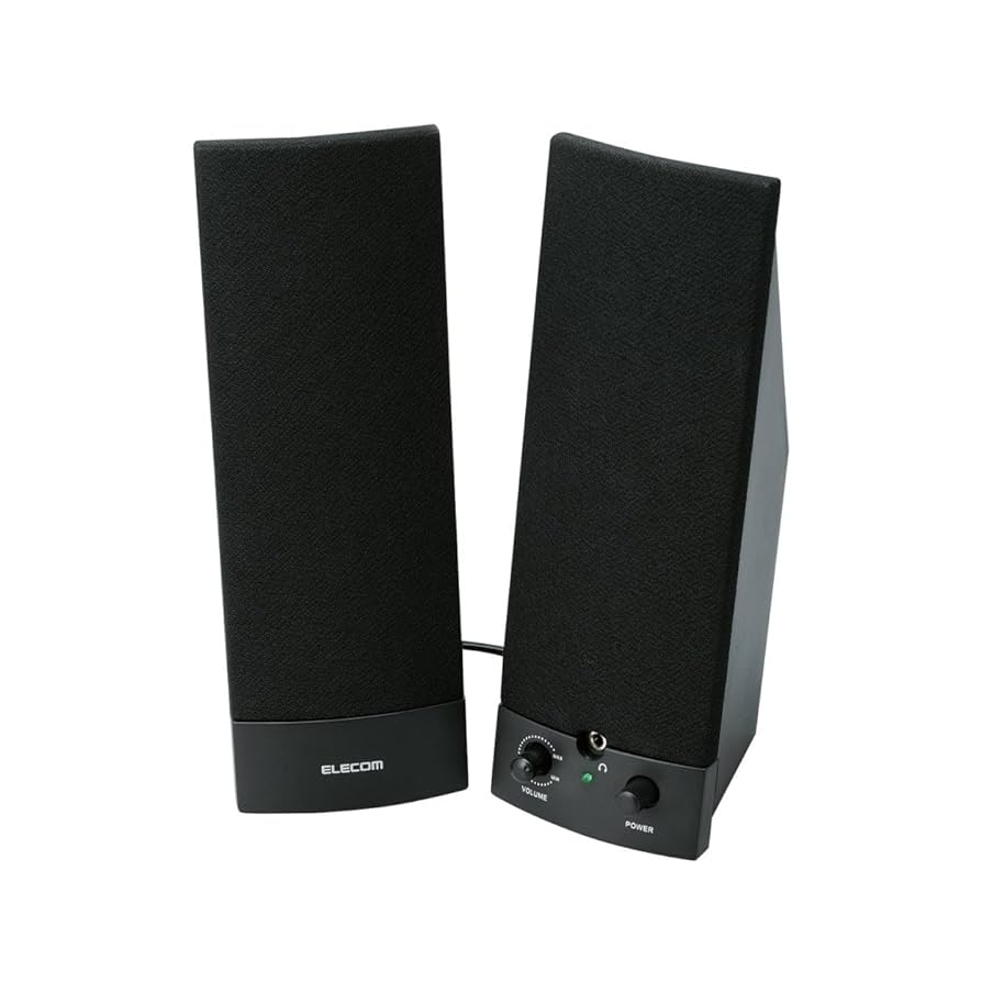 Amazon.co.jp: エレコム スピーカー PC TV アンプ/電源内蔵 5.0W