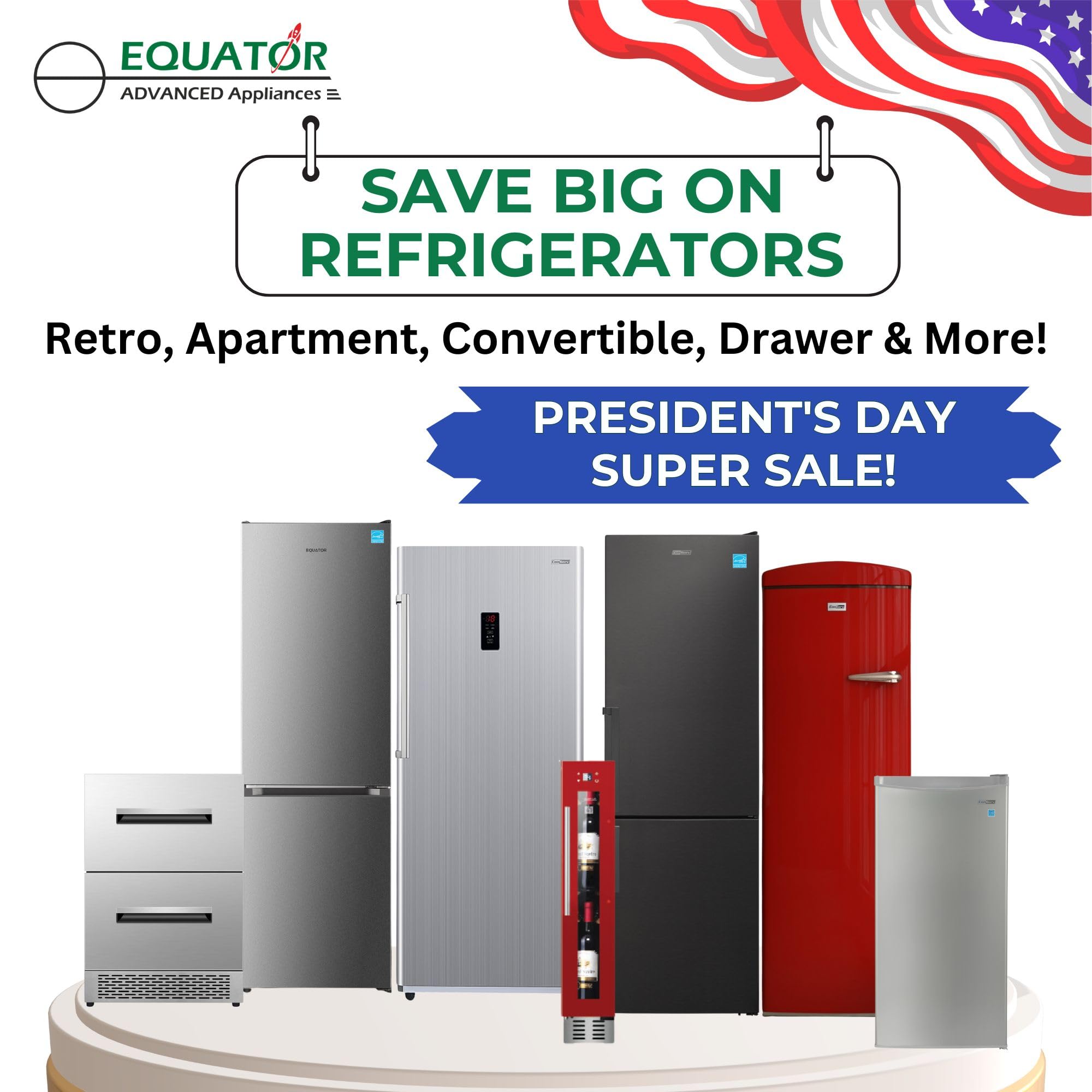 Equator Advanced Appliances Conserv 3 Cu. Ft. Midi Upright Freezer, Stainless on Fridge.com - View 2
