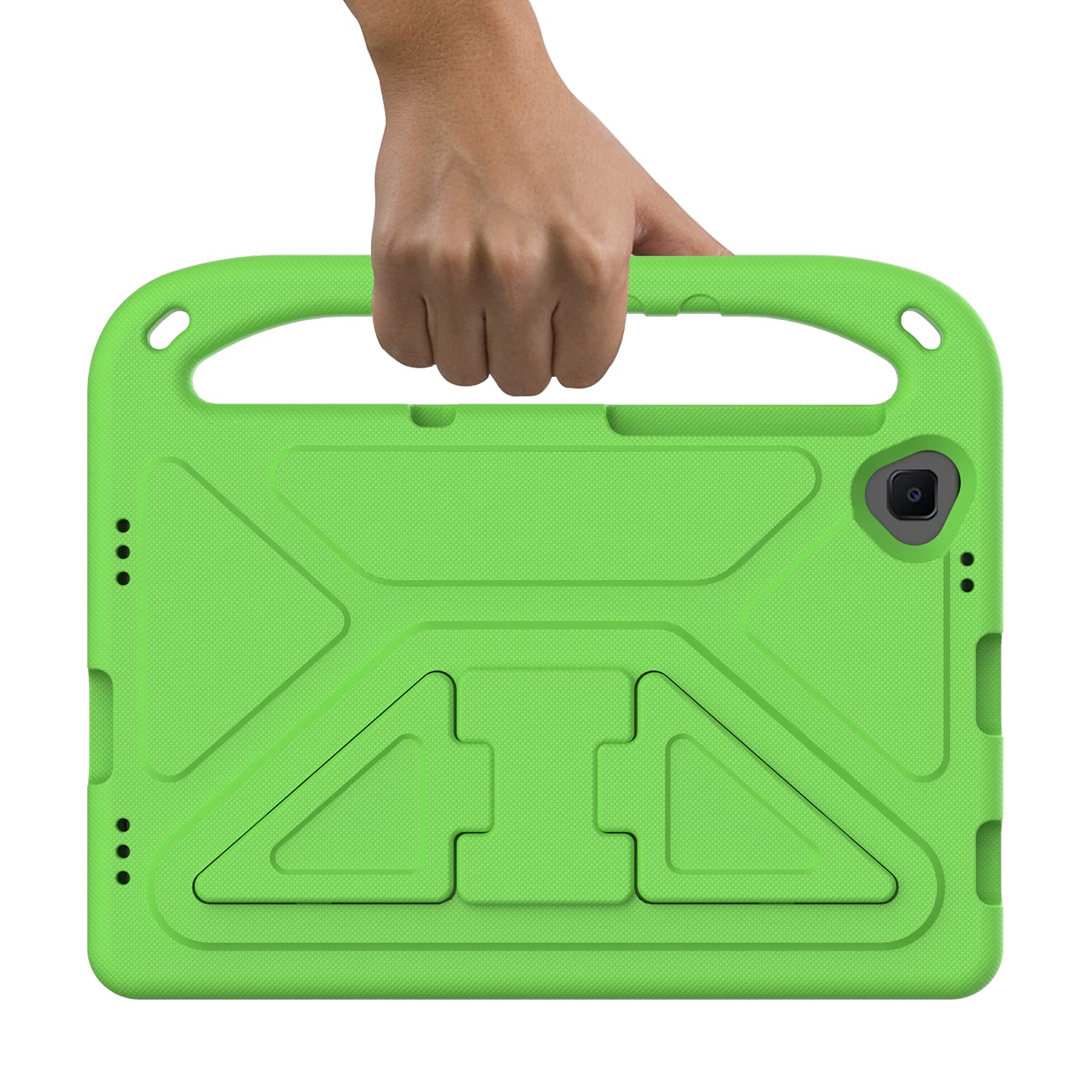 Funda para Samsung Galaxy Tab A 10.1 2019, a prueba de golpes, con soporte y correa para el hombro, funda infantil para Samsung Galaxy Tab A 10.1 pulgadas SM-T510 / T515 (verde, para Galaxy Tab A 10.1
