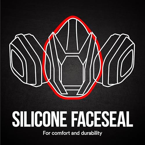 Miniatura 7 de 3M - 65023QLHA1-C Pro - Respirador multiusos con cierre rápido, mediano