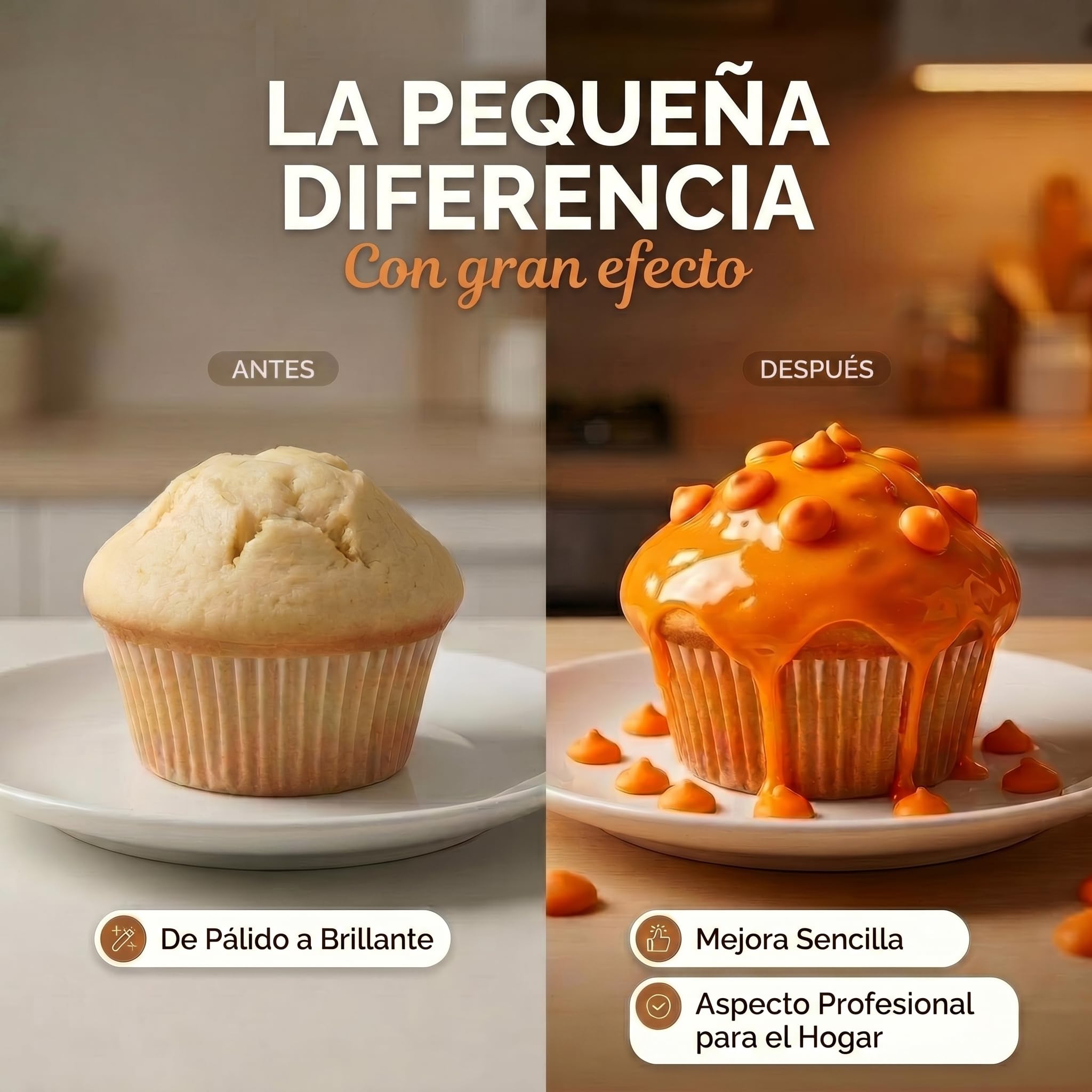BAM Gotas de Chocolate Naranja 250 g Callets Chips para fundir repostería