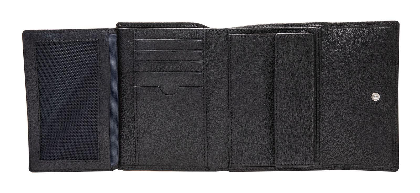 Joop! Leder Geldbörse Lantea Cosma Purse Black schwarz