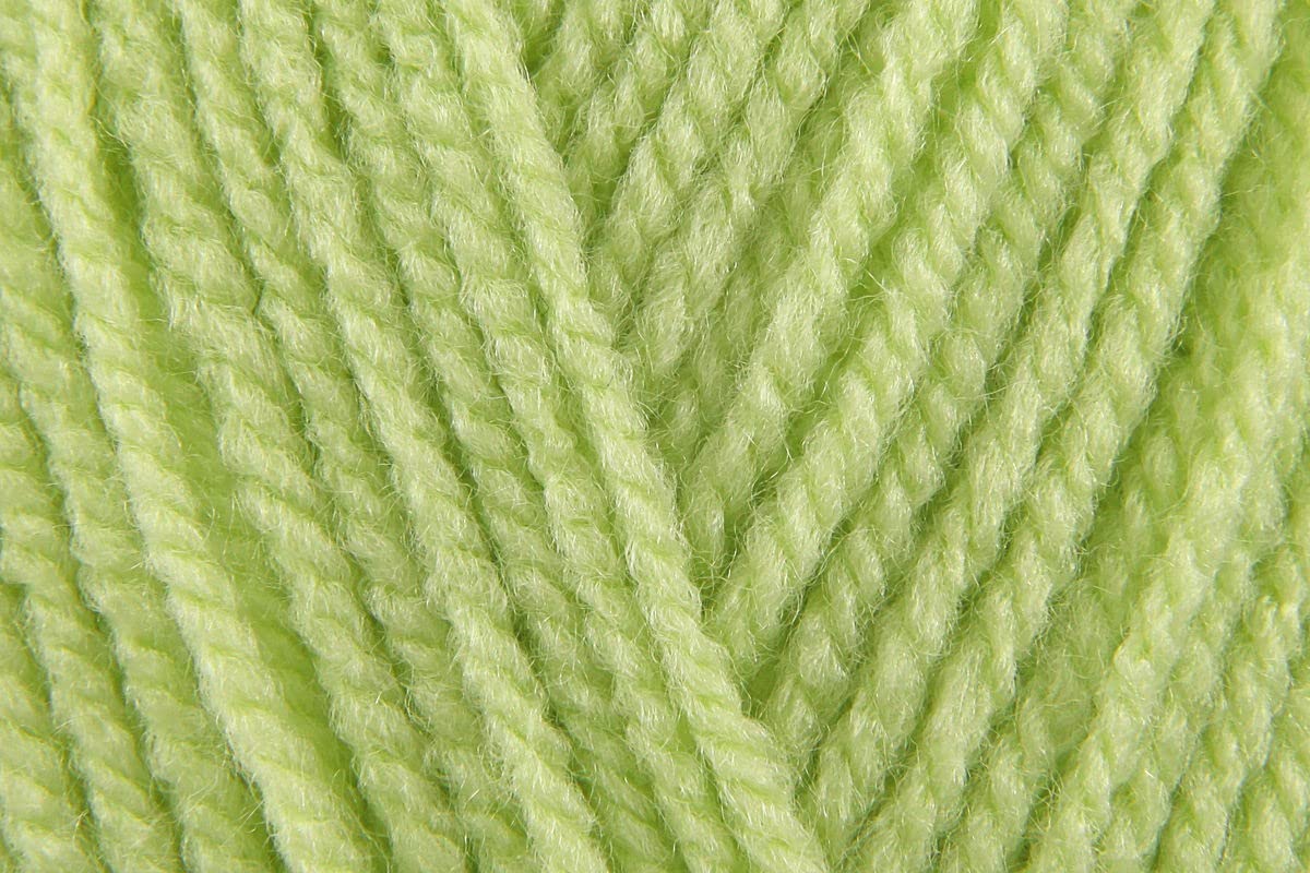 Sirdar Hayfield Bonus DK Crochet Yarn, 100% Acrylic Double Knitting Wool for Sweaters Jumpers Toys - 100g Balls - Lime (882) - Pack of 5 — image 1