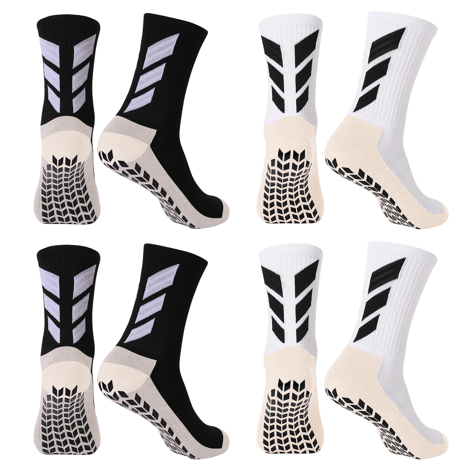 Calcetines de fútbol antideslizantes para fútbol y baloncesto