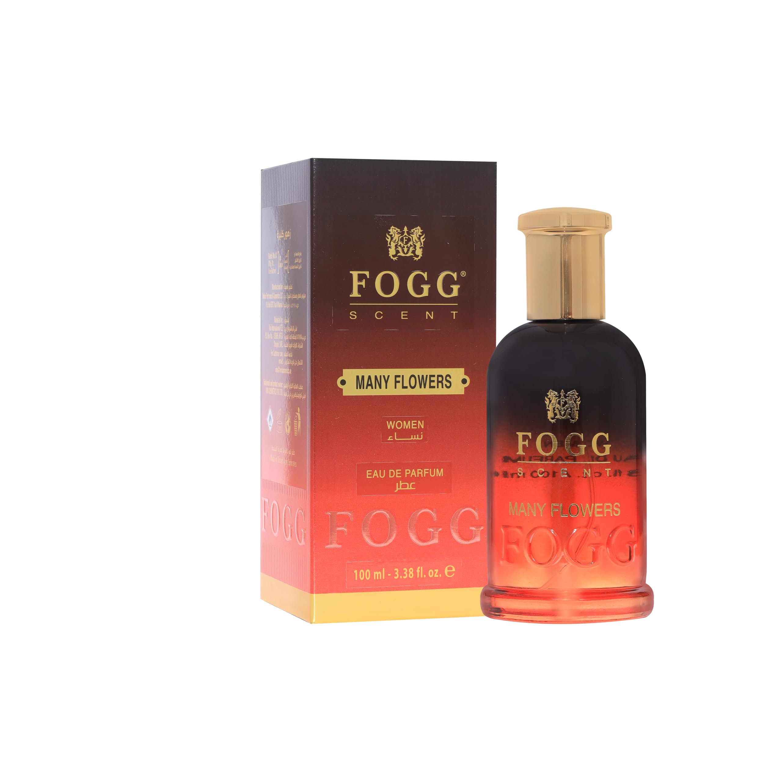 Fogg Scent Many Flowers For Women Eau de Parfum, 100 ml