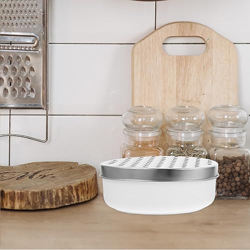 Miniatura 5 de Wakauto Stainless Steel Cheese Grater with Integrated Container Kitchen Vegetable Shredder for Carrots Cucumbers Potatoes Food Shredder Grater