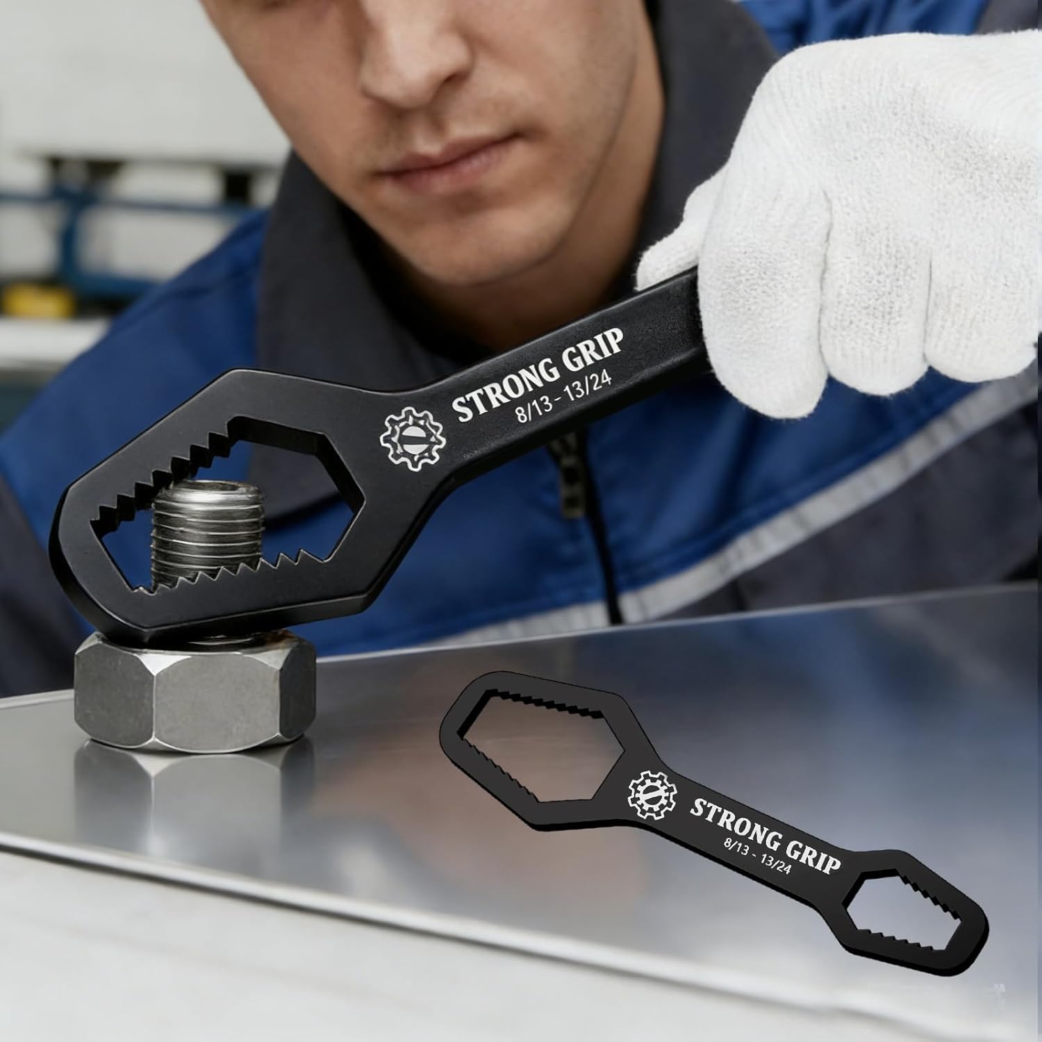 Multi Size Wrench Universal Hand Tool Compact Wrench For Nuts And Bolts Small Portable Tool For Home Repair And Daily Tasks