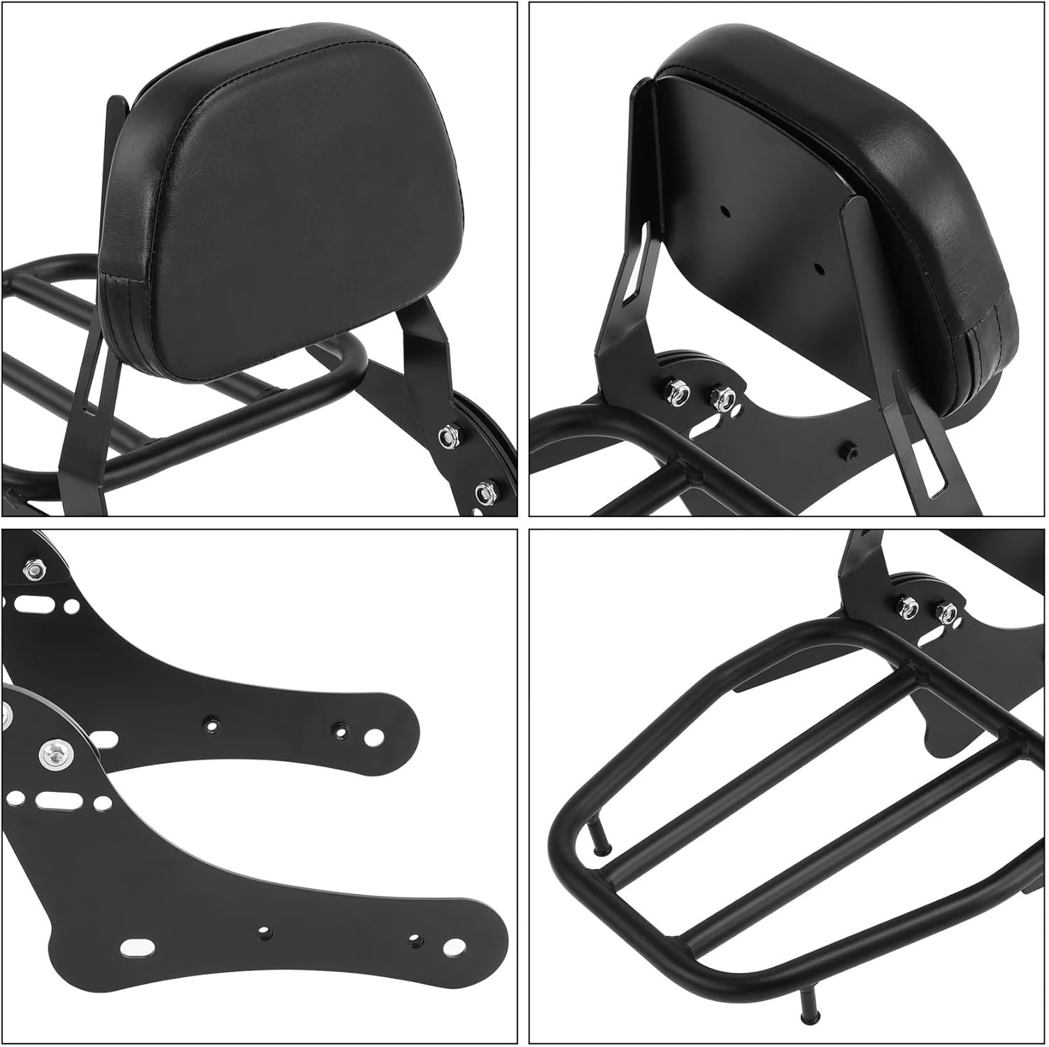 バイクのバックレスト に適合する バルカン S 650 EN VN650 2015-2023 オートバイ シシー バー 背もたれ ラ