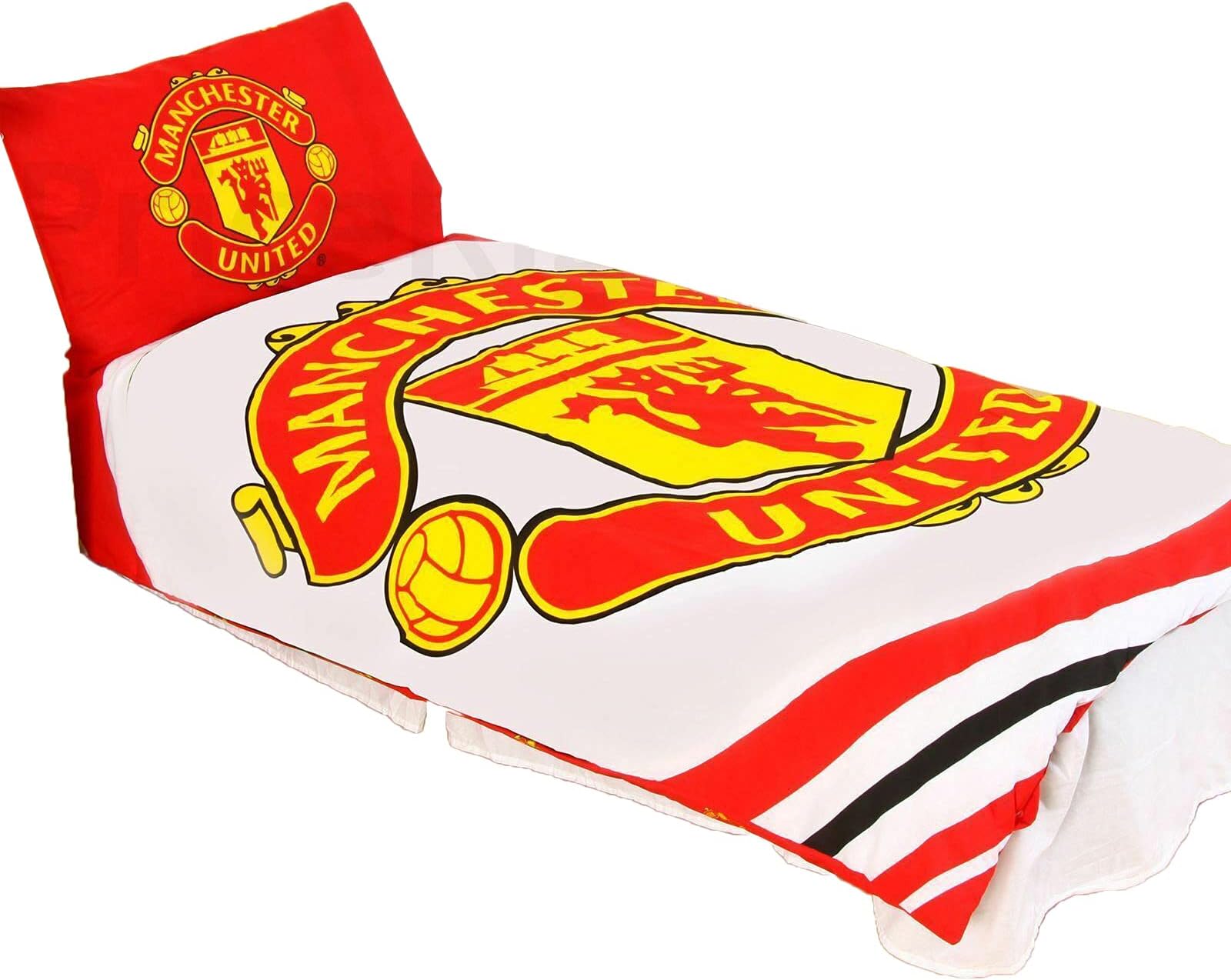 Manchester UnitedManchester United FC Pulse Duvet Set (Full) (Red/White)
