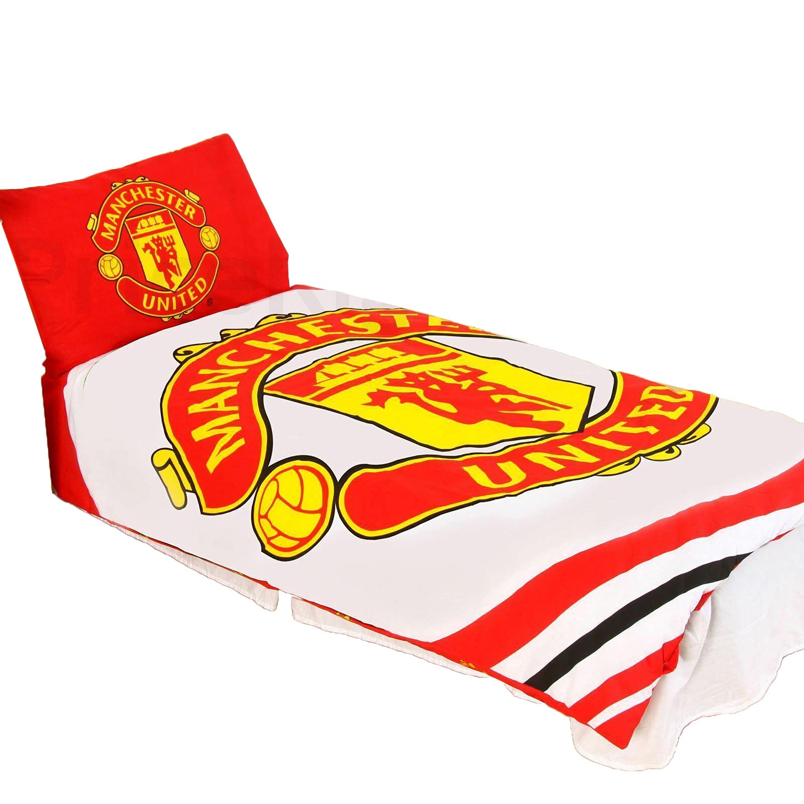 Manchester UnitedManchester United FC Pulse Duvet Set (Full) (Red/White)