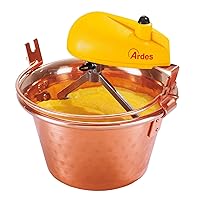 ARDES - AR24AM40 Paiolo In Rame Diametro 24cm Mescola Polenta Marmellata